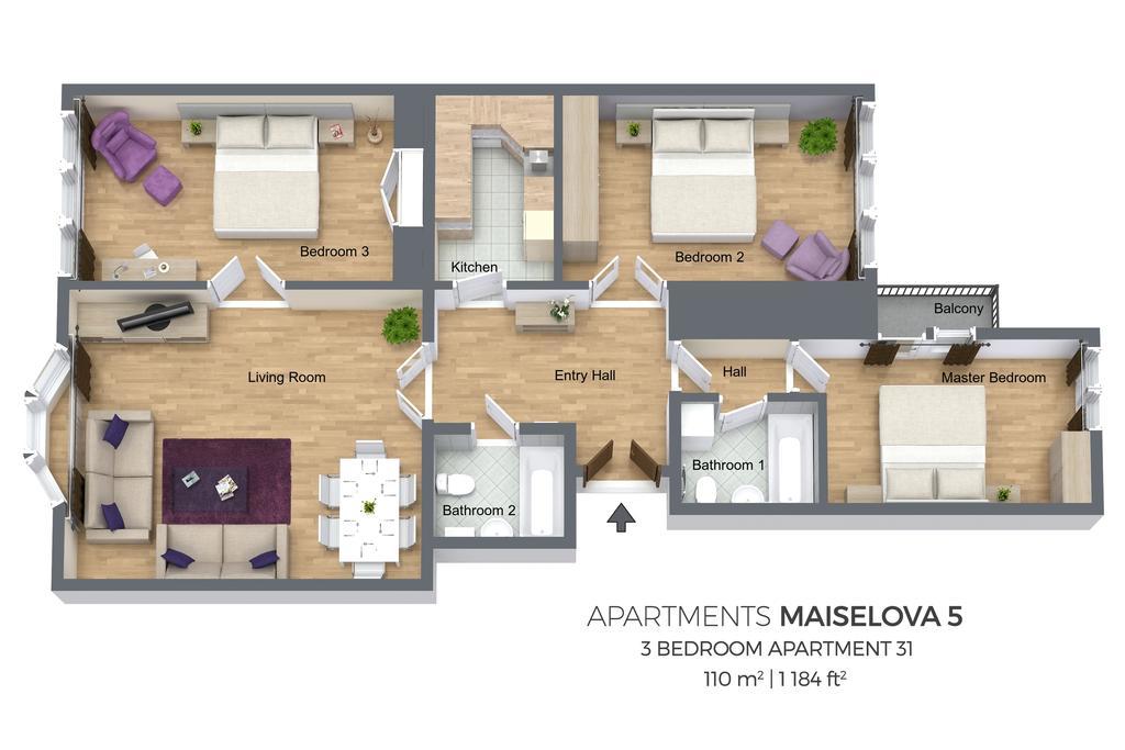 Apartmán Maiselova 5 *